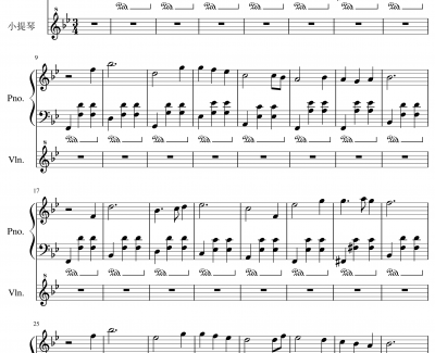 Op.1-4钢琴谱-小时候的音乐课-SunnyAK47