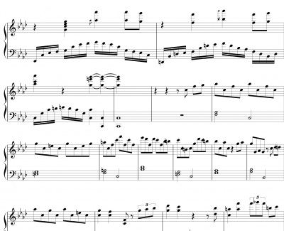 协奏曲第1番【悲鸣】-ellocz-钢琴谱