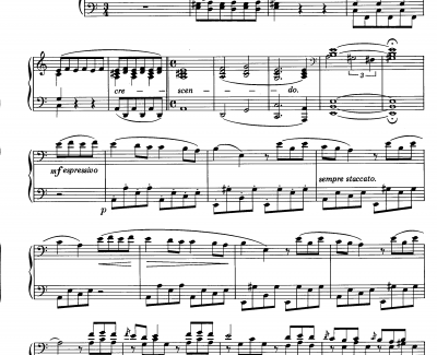 LA ROMANESCA钢琴谱S.252a-李斯特