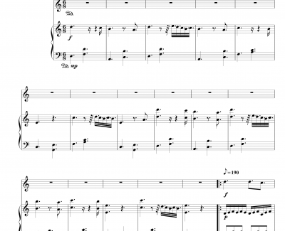 《天使爱美丽》主题钢琴谱-原声No.19-Yann Tiersen