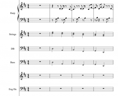卡农钢琴谱-乐队总谱版-帕赫贝尔-Pachelbel