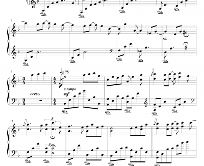 Love me钢琴谱-完美演奏版-Yiruma