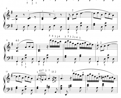 小夜曲钢琴谱-古诺-Gounod
