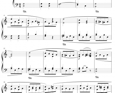 小奏鸣曲钢琴谱-Op.88 No.2-库劳