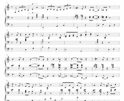 Peri's Scope钢琴谱-三行-Bill evans