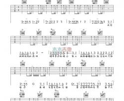 许嵩《全球变冷》吉他谱-Guitar Music Score