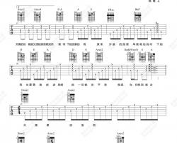 孙燕姿《天黑黑》吉他谱(A调)-Guitar Music Score