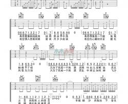 许嵩《半城烟沙》吉他谱-Guitar Music Score