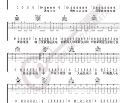 游京吉他谱-海伦-《游京》C调弹唱六线谱-高清图片谱