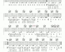 田震《千秋思念》吉他谱-Guitar Music Score