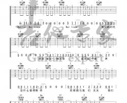 椅子乐团《Rollin On》吉他谱(F调)-Guitar Music Score
