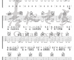 陈曦《遥远的你》吉他谱(C调)-Guitar Music Score
