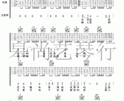陈彼得《青玉案元夕》吉他谱(C调)-Guitar Music Score