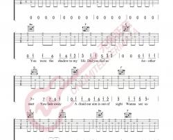 Alan,Walker《Faded》吉他谱(C调)-Guitar Music Score