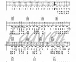 邓紫棋《光年之外》吉他谱(C调)-Guitar Music Score