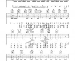 伦桑《借画》吉他谱(G调)-Guitar Music Score