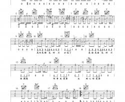 谭咏麟《讲不出再见》吉他谱(C调)-Guitar Music Score