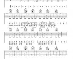 阿悠悠《旧梦一场》吉他谱(G调)-Guitar Music Score