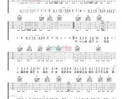 潘辰《流泪》吉他谱-Guitar Music Score