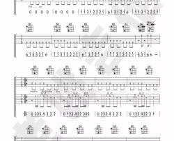 许巍《那一年》吉他谱(D调)-Guitar Music Score