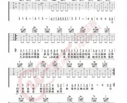 17岁吉他谱-刘德华-《十七岁》F调原版弹唱谱-高清六线谱