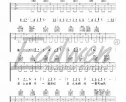 五月天《知足》吉他谱(C调)-Guitar Music Score