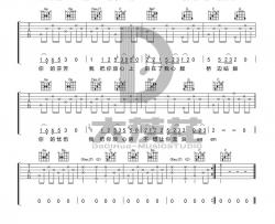 海伦《桥边姑娘》吉他谱(E调)-Guitar Music Score
