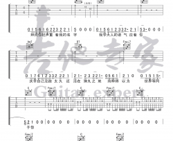 《我的名字》吉他谱-焦迈奇-C调简单版弹唱谱-高清六线谱