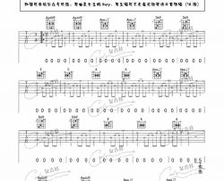 张悬《scream》吉他谱(A调)-Guitar Music Score