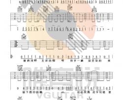周杰伦-告白气球-吉他谱 Guitar Music Score