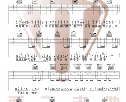 康树龙《魔鬼中的天使》吉他谱(C调)-Guitar Music Score