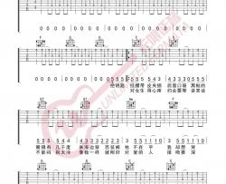 周杰伦《阳光宅男》吉他谱(C调)-Guitar Music Score