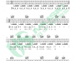 李荣浩《贫穷或富有》吉他谱(C调)-Guitar Music Score