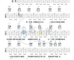双笙《月夜》吉他谱(C调)-Guitar Music Score