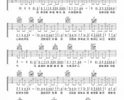 洋葱吉他谱-刘大壮-《洋葱》C调原版弹唱六线谱-高清图片谱