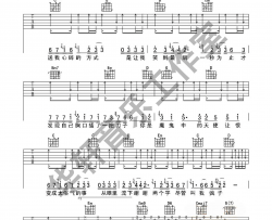 田馥甄《魔鬼中的天使》吉他谱(升F调)-Guitar Music Score