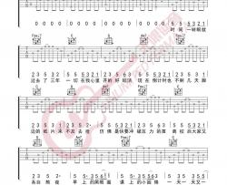 雷雨心《记念》吉他谱(C调)-Guitar Music Score