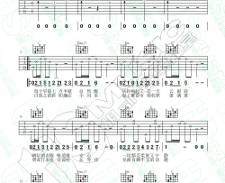 毛不易《平凡的一天》吉他谱(C调)-Guitar Music Score