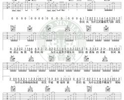 毛不易《无问 标准版 》吉他谱(C调)-Guitar Music Score