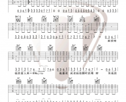 《Mojito》吉他谱-周杰伦-C调简单版弹唱谱-高清六线谱