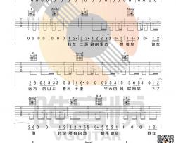 鹿先森乐队-春风十里-吉他谱 Guitar Music Score