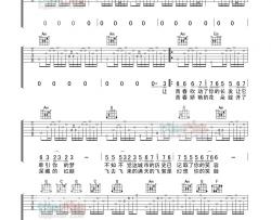 小代《追梦人》吉他谱-Guitar Music Score